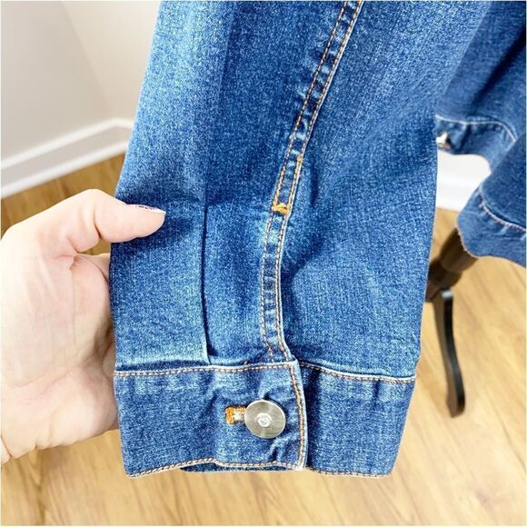 Maggie Sweet Women’s Crystal‎ Embellished Denim Jacket 3X - Picture 5 of 8